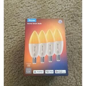 Govee E12 4-Pack Led Bulbs Smart Alexa Google Home H600B
